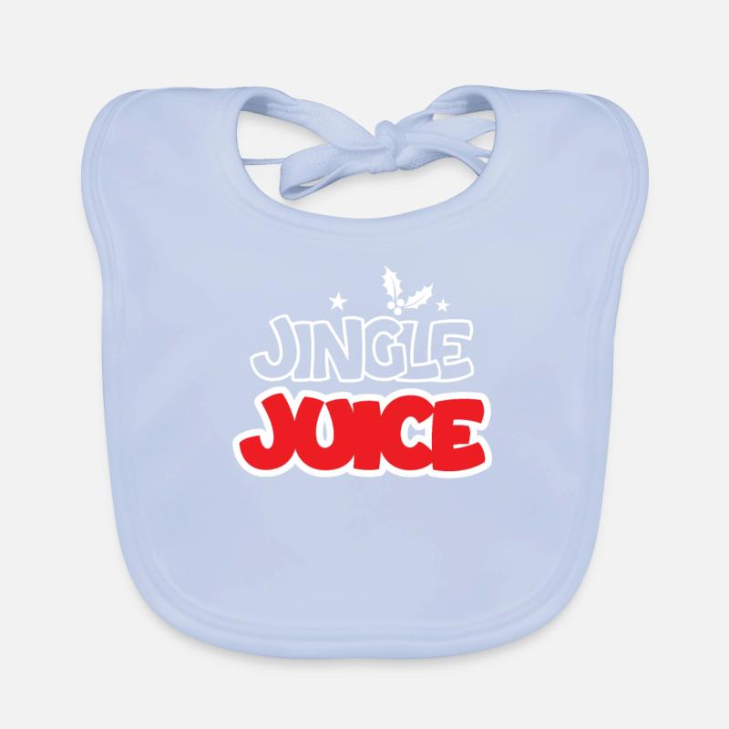 Jingle juice Norwegian pattern Organic Baby Bibs