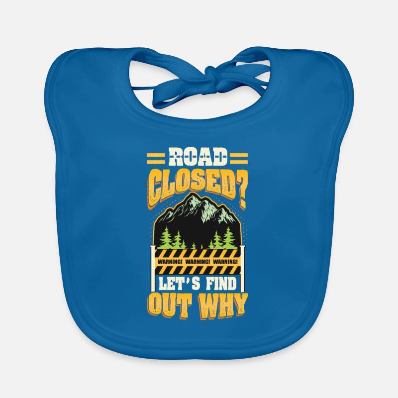 Road closed? Let's find out. Organic Baby Bibs