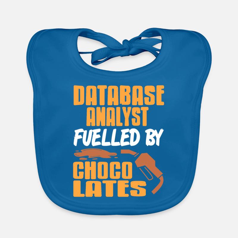 Analyste de base de données alimenté par Choco Lattes Retro Bavoir bio Bébé