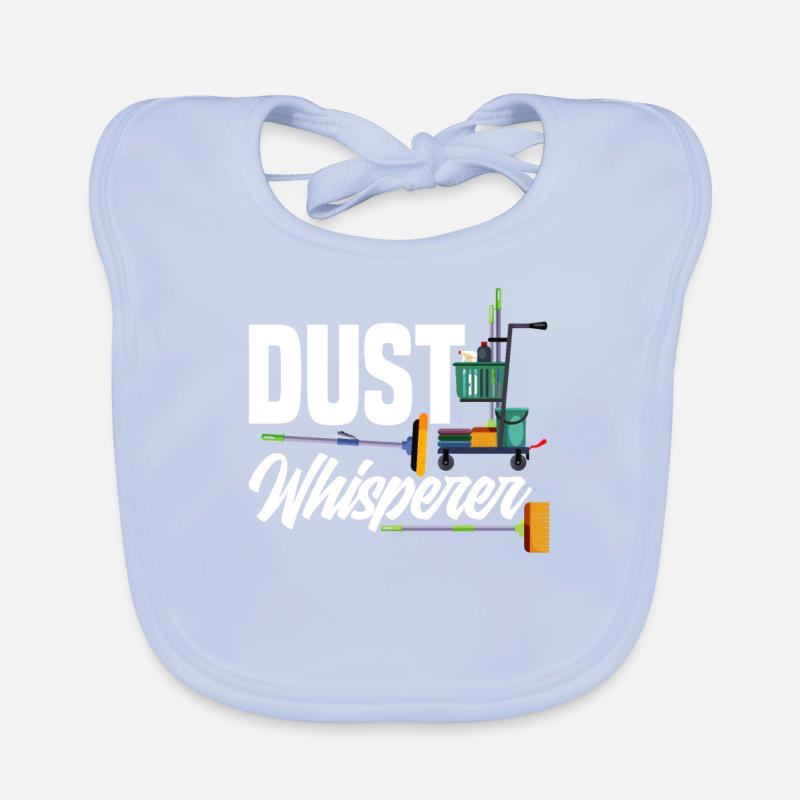 Concierge d’école Dust Whisperer Bavoir bio Bébé