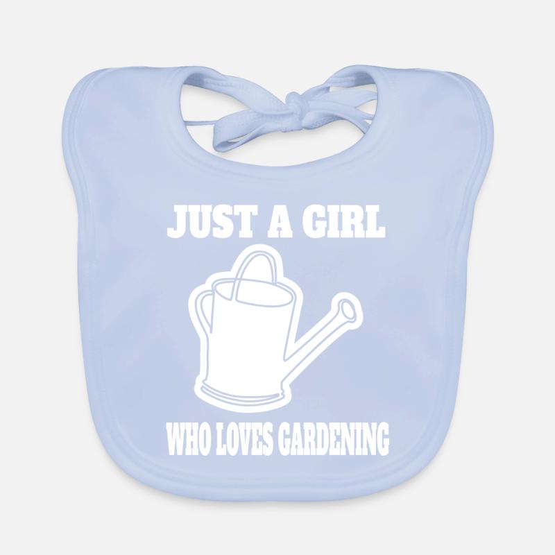 Gärtnerin Mädchen Garten Obstgarten Hobbygärtner Baby Bio-Lätzchen