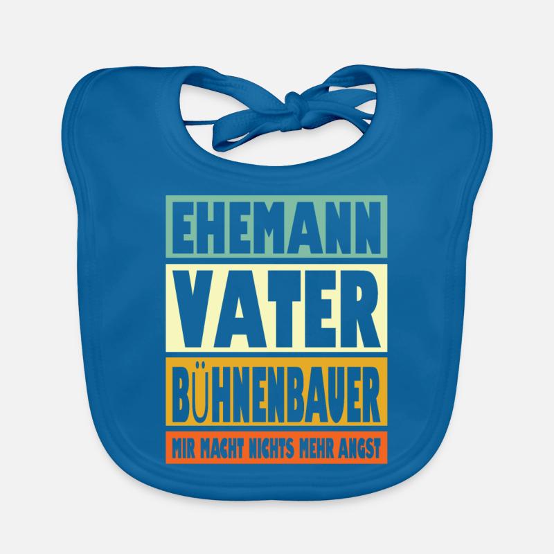 Busfahrer Vater Ehemann Held Baby Bio-Lätzchen