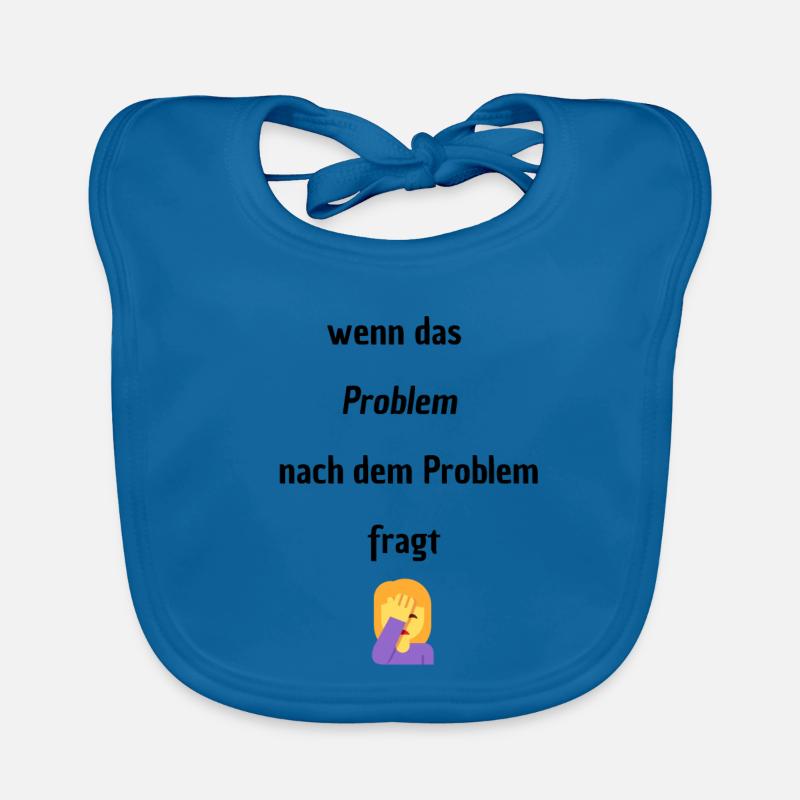 Wenn das Problem nach dem Problem Fragt Baby Bio-Lätzchen