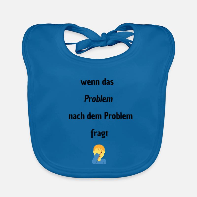 Wenn das Problem nach dem Problem Fragt Baby Bio-Lätzchen