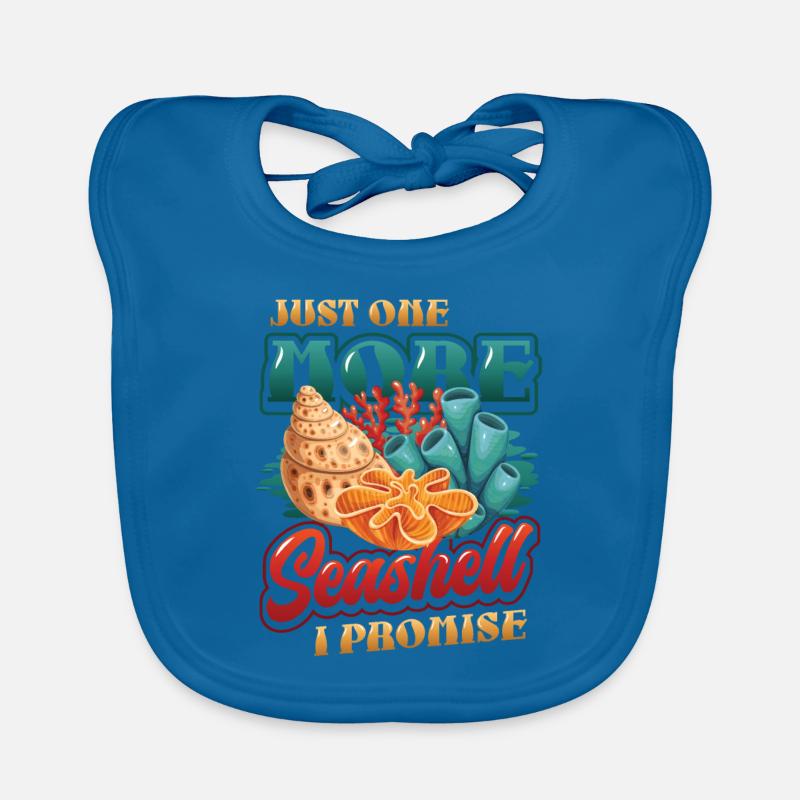 Only one shell left, collector shell. Organic Baby Bibs