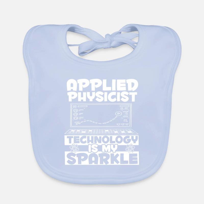Physique Phyiker Physique appliquée Bavoir bio Bébé