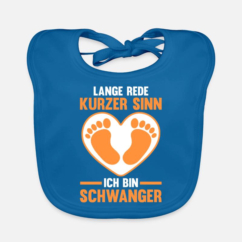 Mutter Schwangerschaft Schwanger Werdende Mama Baby Bio-Lätzchen