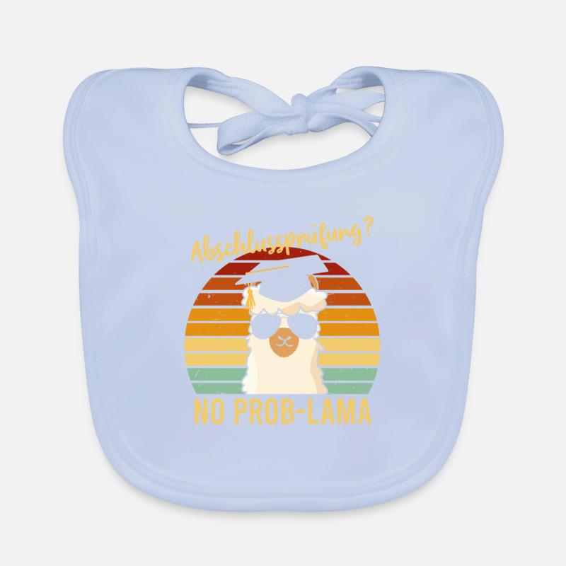 Final exam No Problama school leaving certificate Organic Baby Bibs