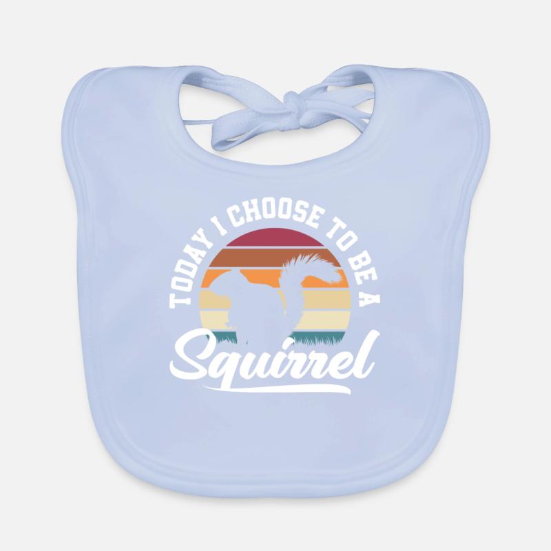 Eichhörnchen Baby Bio-Lätzchen