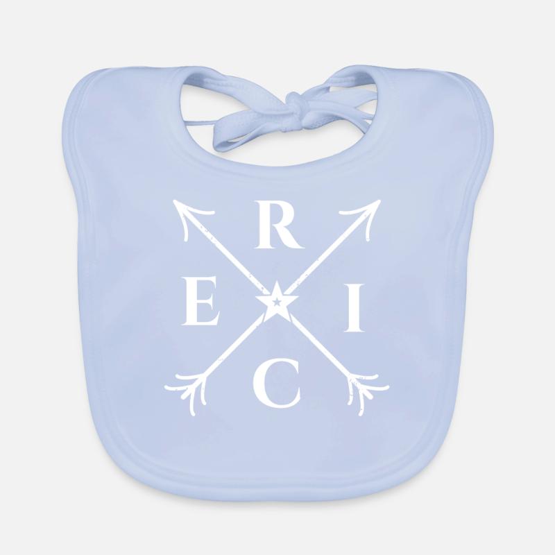 Eric X- Form Motiv Eric Geschenk Baby Bio-Lätzchen