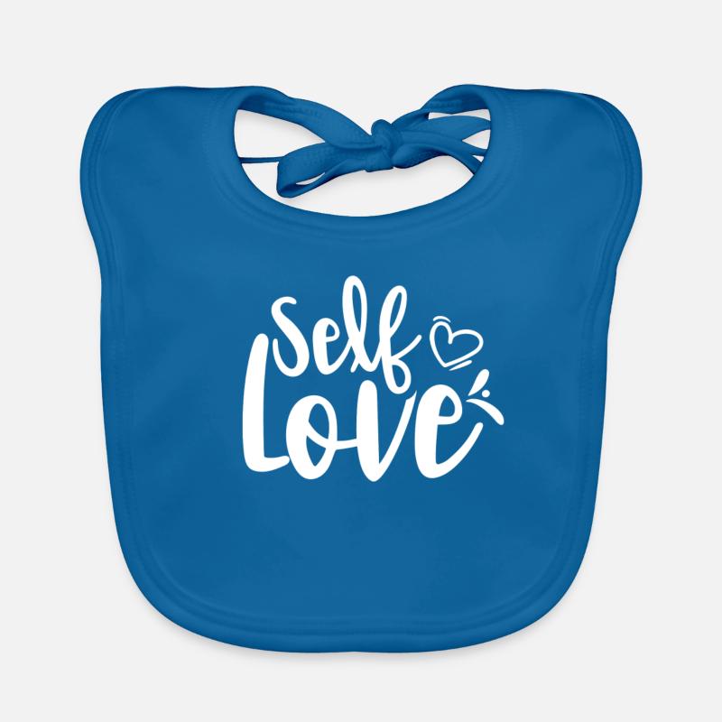 Amour de soi Doux Positif Amour de soi Bavoir bio Bébé