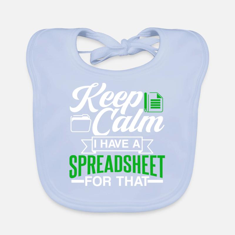 Ich Habe Ein Spreadsheet Dafür Buchhalter Tabelle Baby Bio-Lätzchen