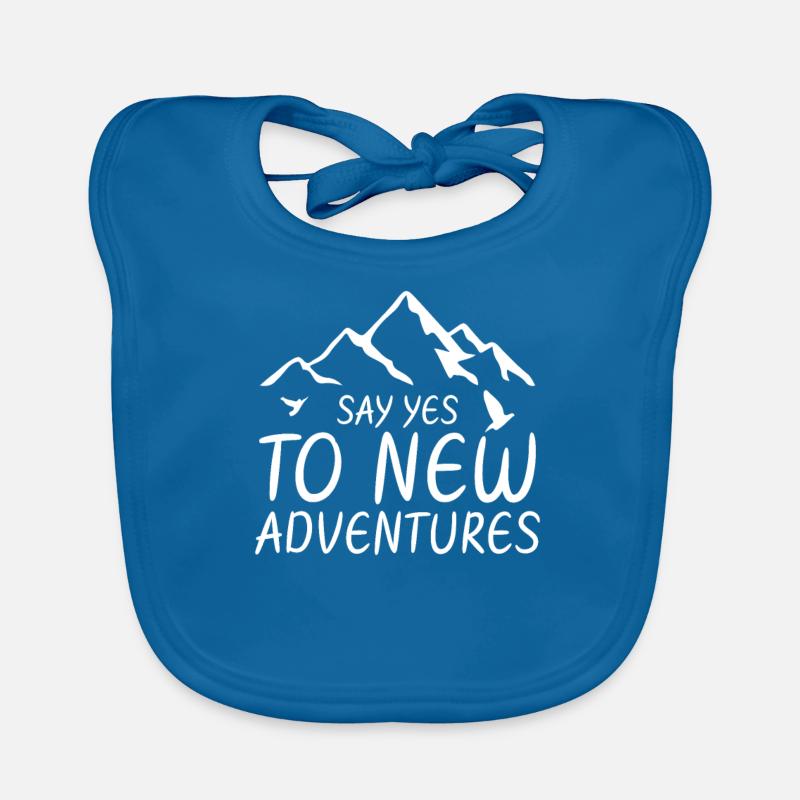 Dites oui à de nouvelles aventures Bavoir bio Bébé