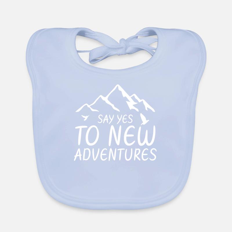 Dites oui à de nouvelles aventures Bavoir bio Bébé