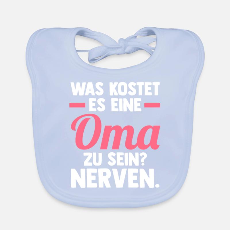 Großmutter Großmama Omi Oma Baby Bio-Lätzchen