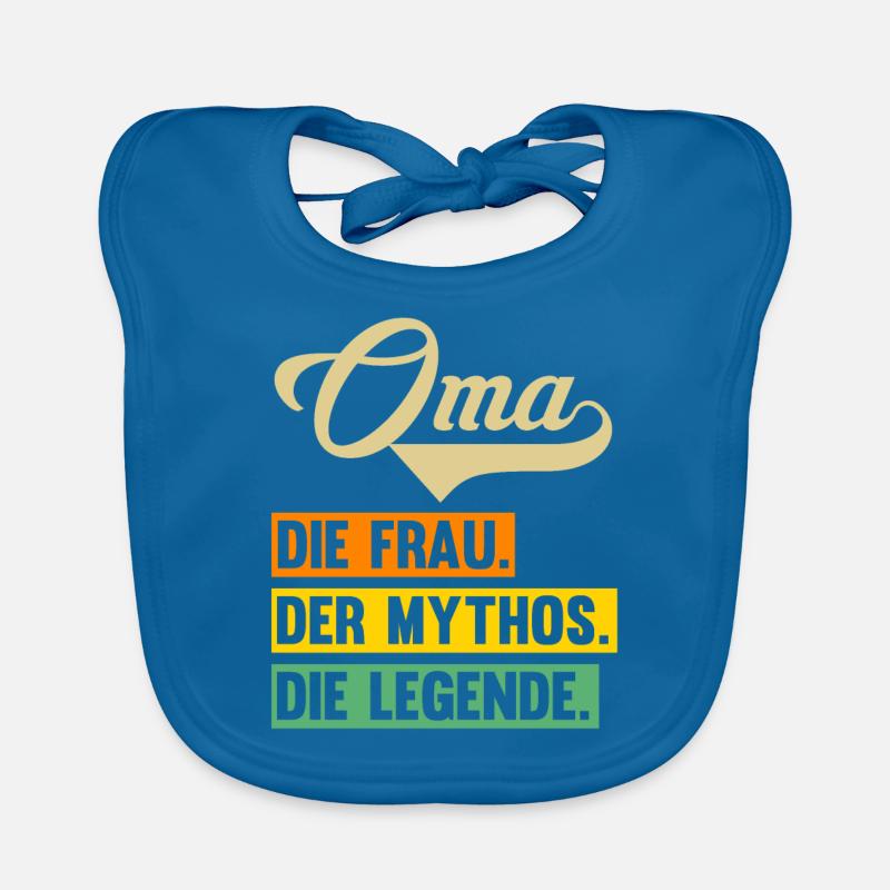 Großmutter Großmama Omi Oma Baby Bio-Lätzchen