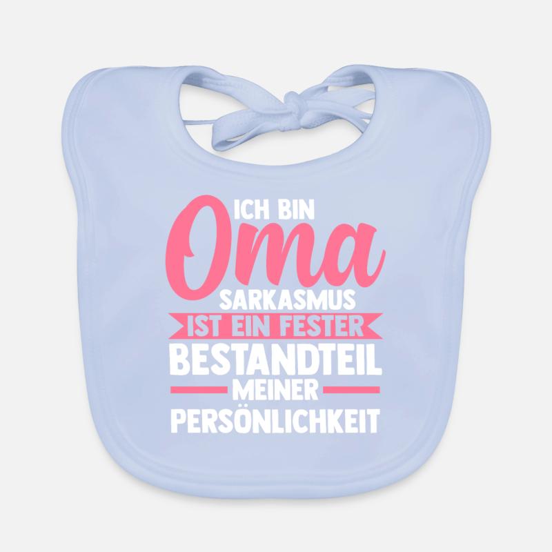 Großmutter Großmama Omi Oma Baby Bio-Lätzchen