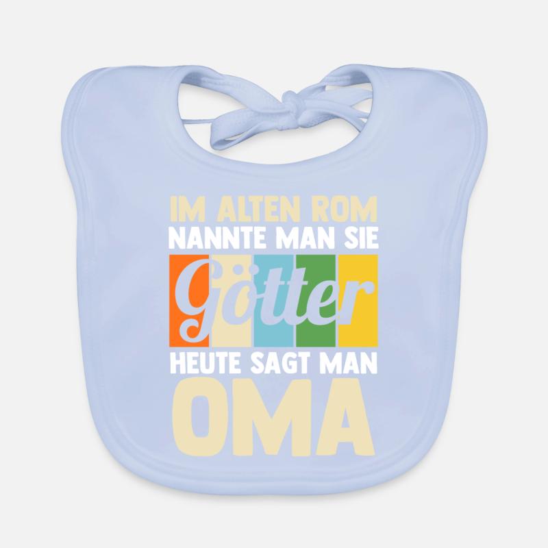 Großmutter Großmama Omi Oma Baby Bio-Lätzchen