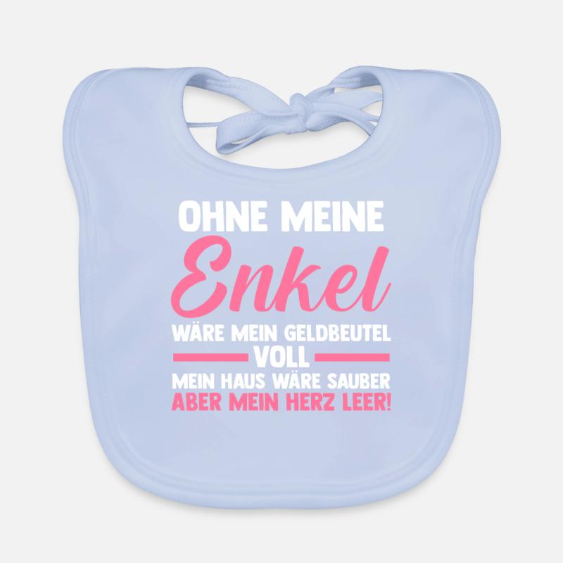 Großmutter Großmama Omi Oma Baby Bio-Lätzchen