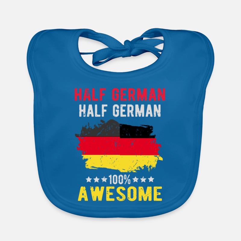 Half German Half German Organic Baby Bibs