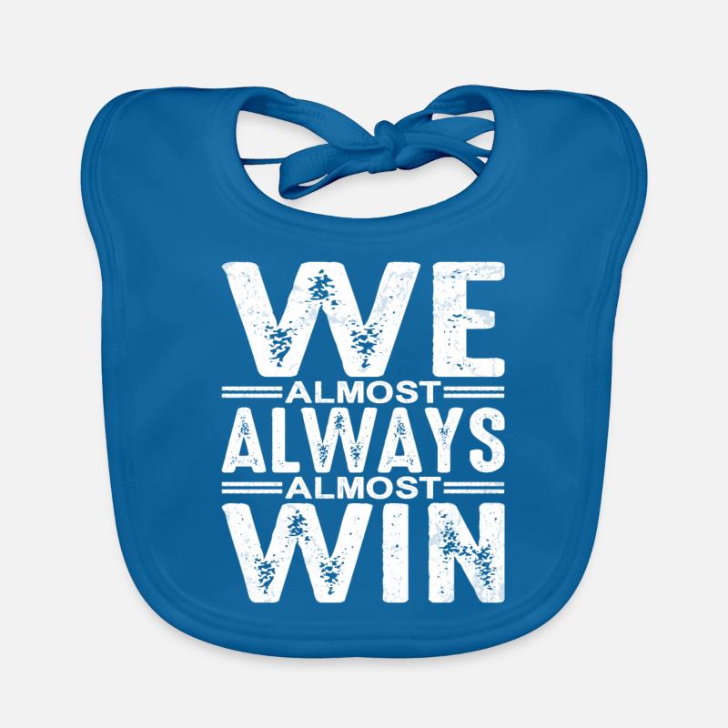 We Almost Always Almost Win 5 Organic Baby Bibs