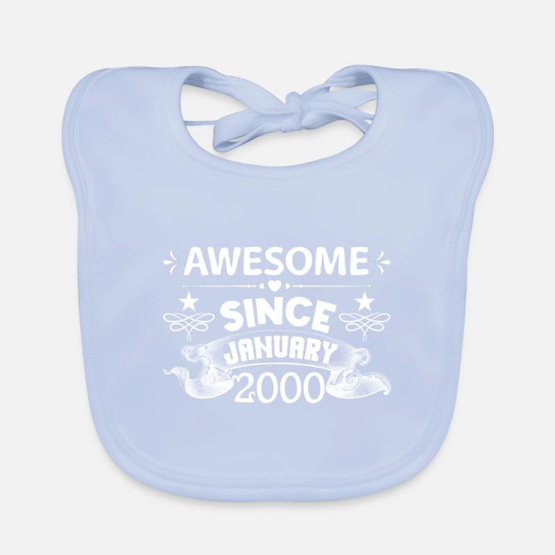 January 2000 | Awesome since January 2000 Organic Baby Bibs