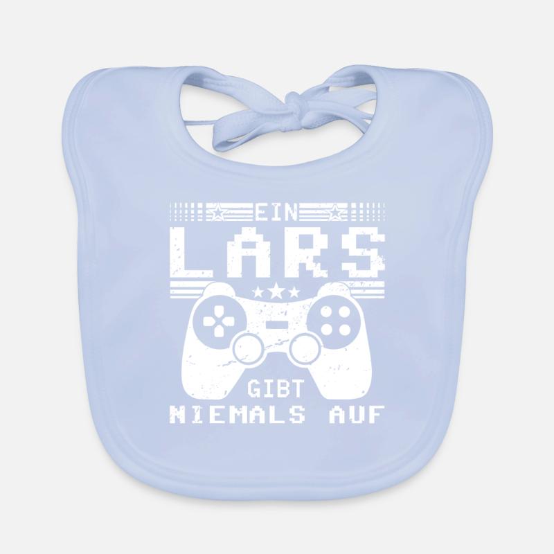 Lars Gaming Konsole PC Gamer Geschenk Baby Bio-Lätzchen