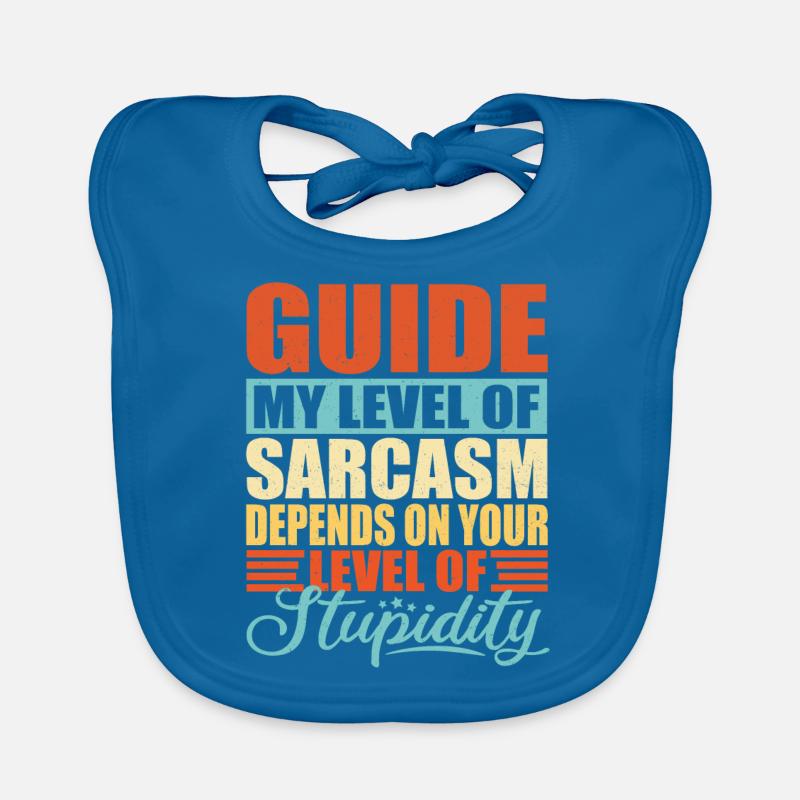 Guide Tourguide Spruch Baby Bio-Lätzchen