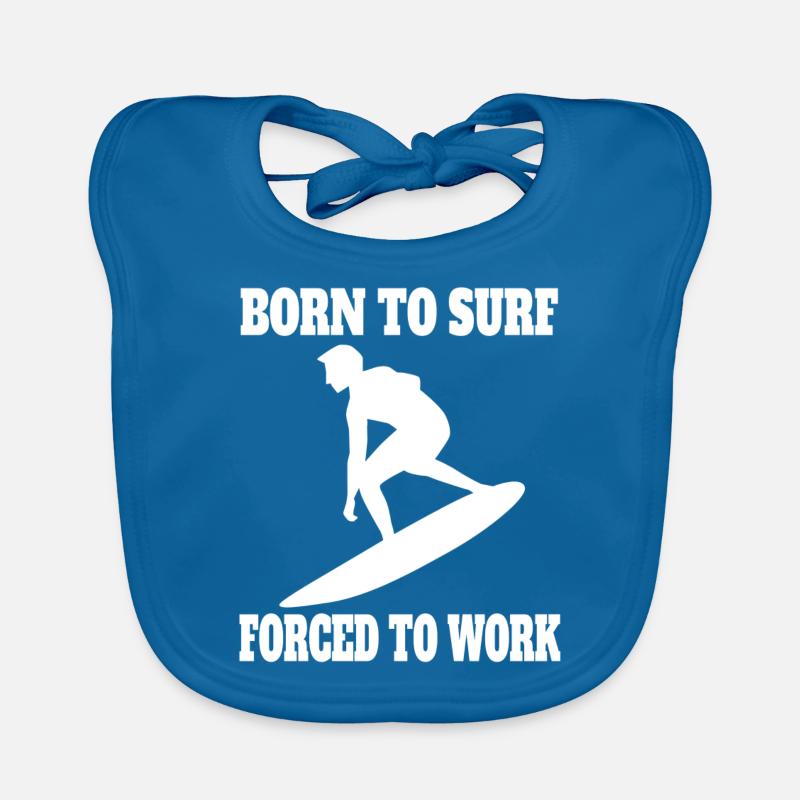 Surf Surf Surfboard Moniteur de surf Surf Bavoir bio Bébé