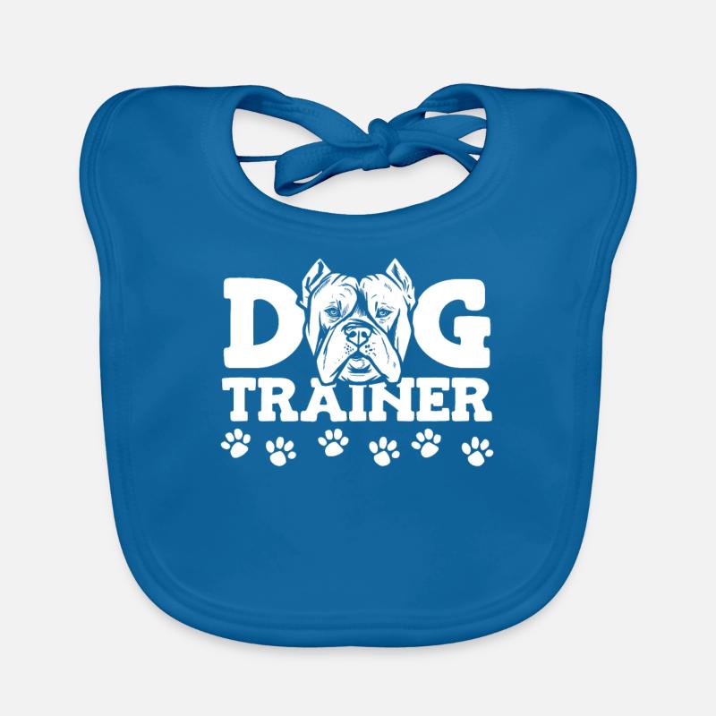Dog trainer Dog trainer Organic Baby Bibs