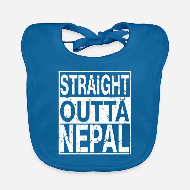 Nepal Straight outta Nepal Organic Baby Bibs