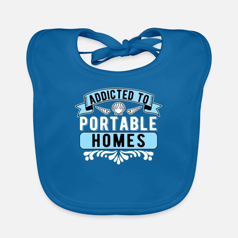 Shell collectors Collecting shells Organic Baby Bibs