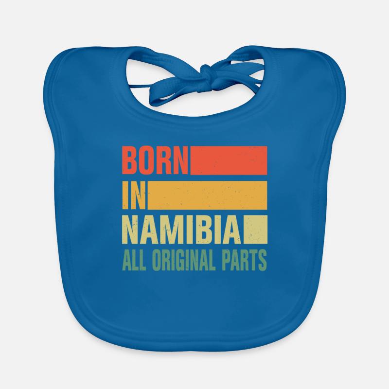 Geboren In Namibia Baby Bio-Lätzchen