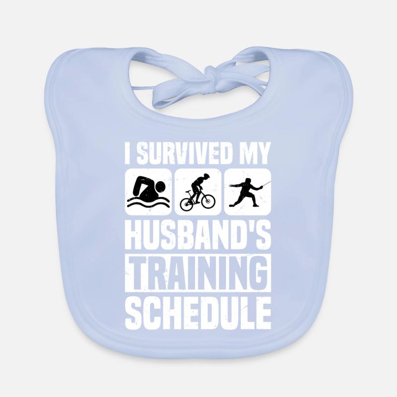 I Survived My Husband's Training Schedule 16 Baby Bio-Lätzchen