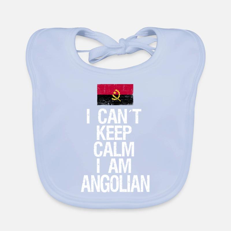 I can not Keep Calm I am Angolier Baby Bio-Lätzchen