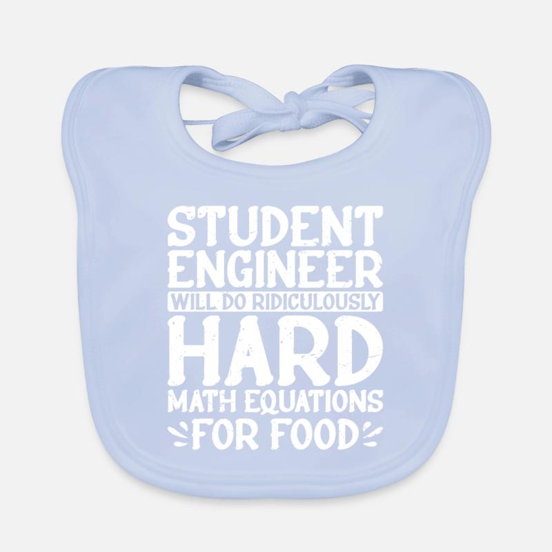 Will Do Ridiculously Hard Math Equations For Food2 Baby Bio-Lätzchen