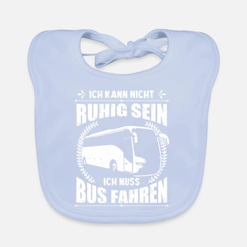 Busfahrer Geschenkideen ich kann Baby Bio-Lätzchen