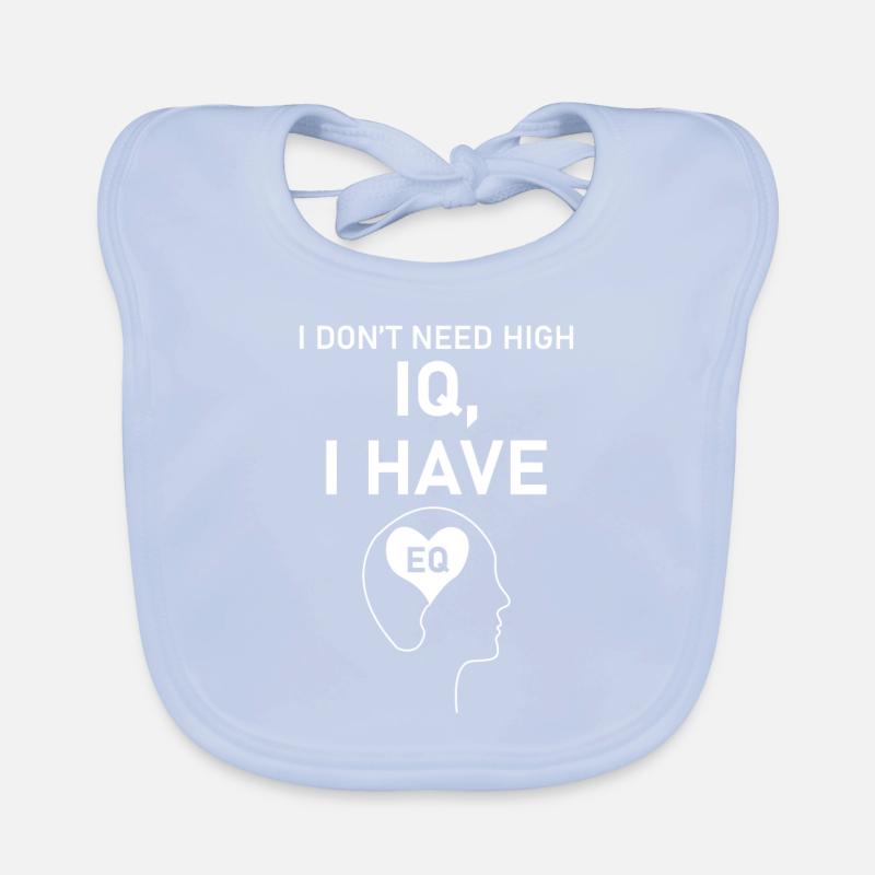 IQ vs EQ Organic Baby Bibs