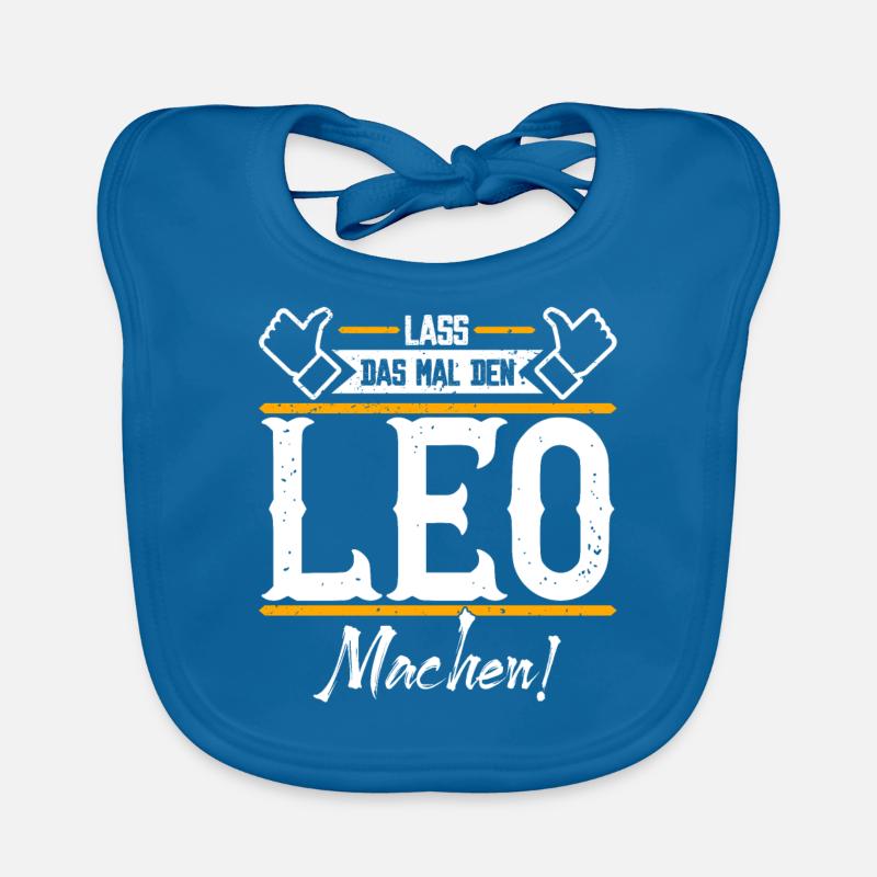 Leo Geschenkidee Geschenk Geburtstag Baby Bio-Lätzchen