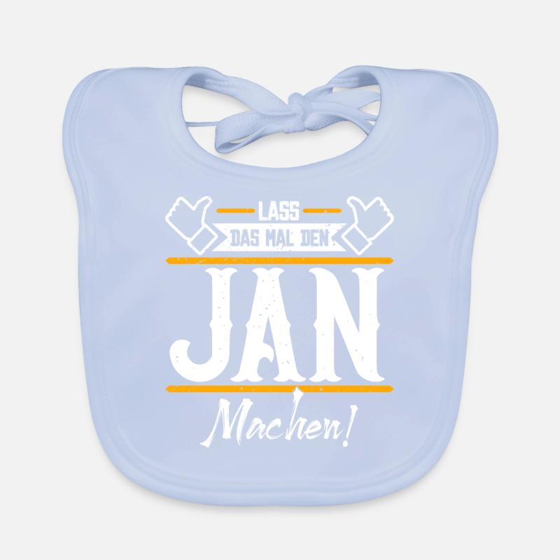 Jan Geschenkidee Geschenk Geburtstag Baby Bio-Lätzchen