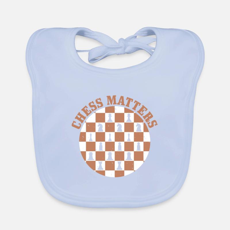 CHESS MATTERS Baby Bio-Lätzchen
