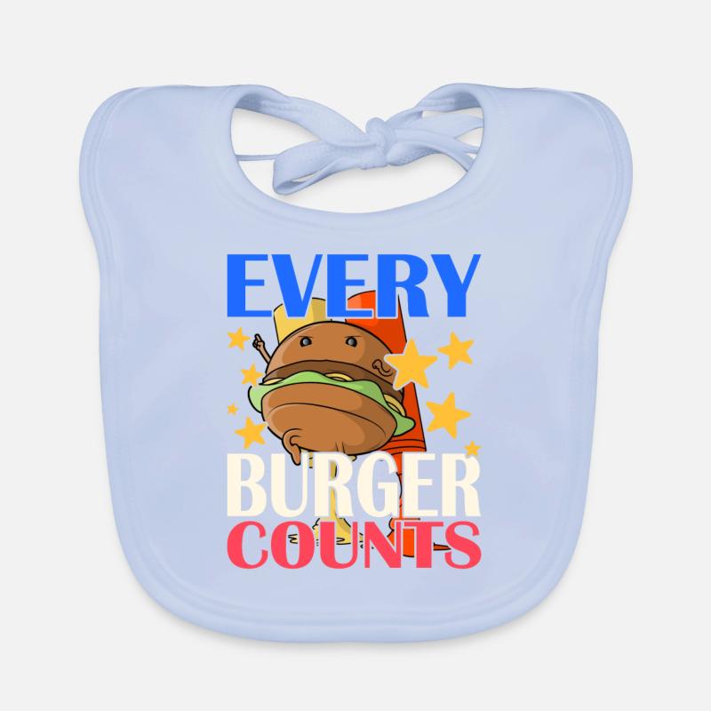Every Burger Counts Baby Bio-Lätzchen