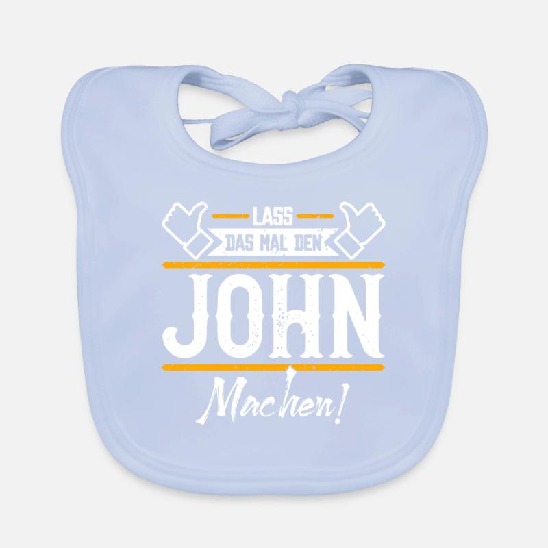 John Geschenkidee Geschenk Geburtstag Baby Bio-Lätzchen