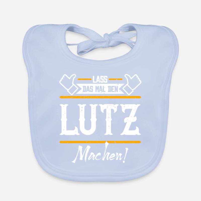 Lutz Geschenkidee Geschenk Geburtstag Baby Bio-Lätzchen