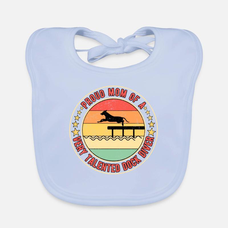 Dock Diving Mutter Mom Organic Baby Bibs