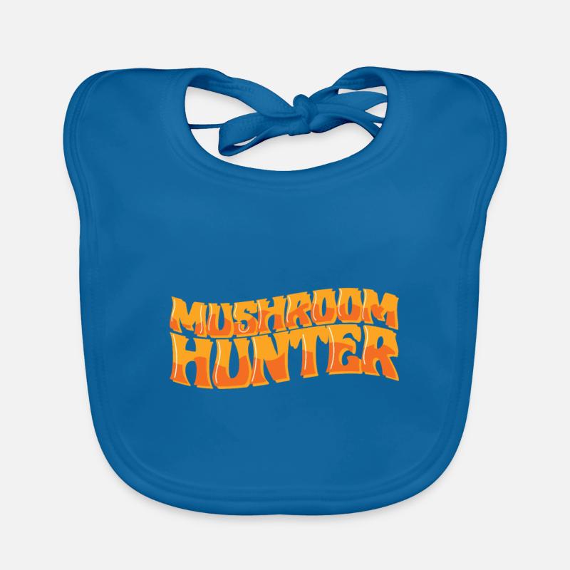 MUSHROOM HUNTER Organic Baby Bibs