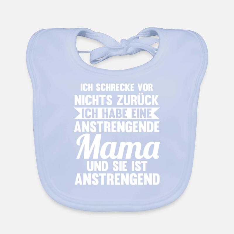 Sohn Tochter Mutter Mama Baby Bio-Lätzchen