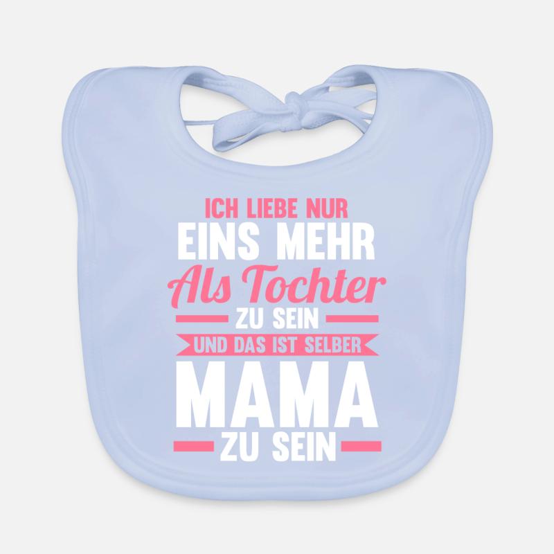 Mutter Mama Baby Bio-Lätzchen