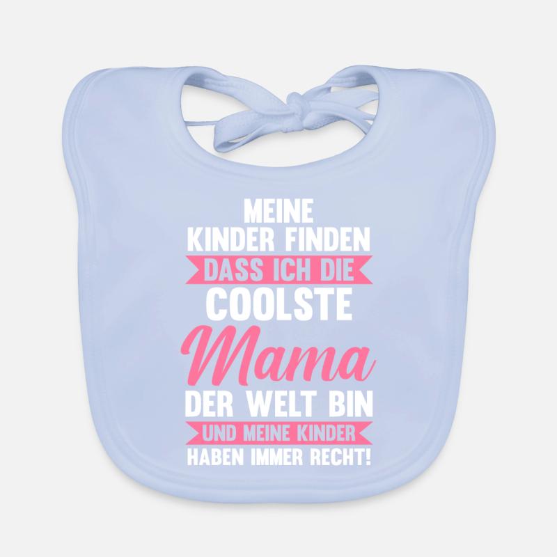 Mutter Mama Baby Bio-Lätzchen