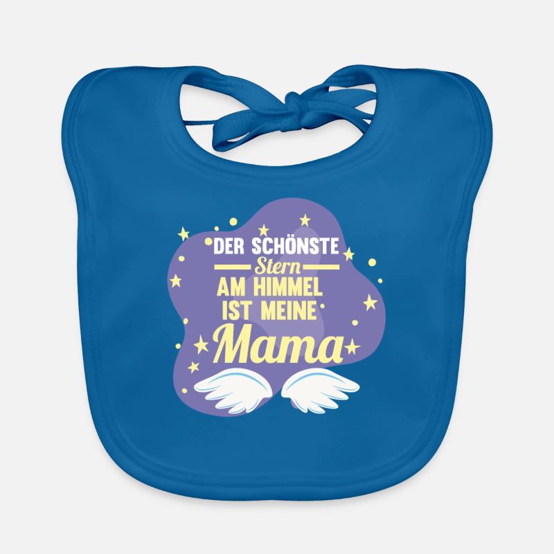 Mutter Tochter Sohn Mama Baby Bio-Lätzchen
